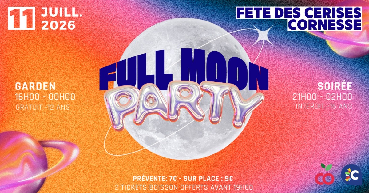 FULL MOON - Garden & Party