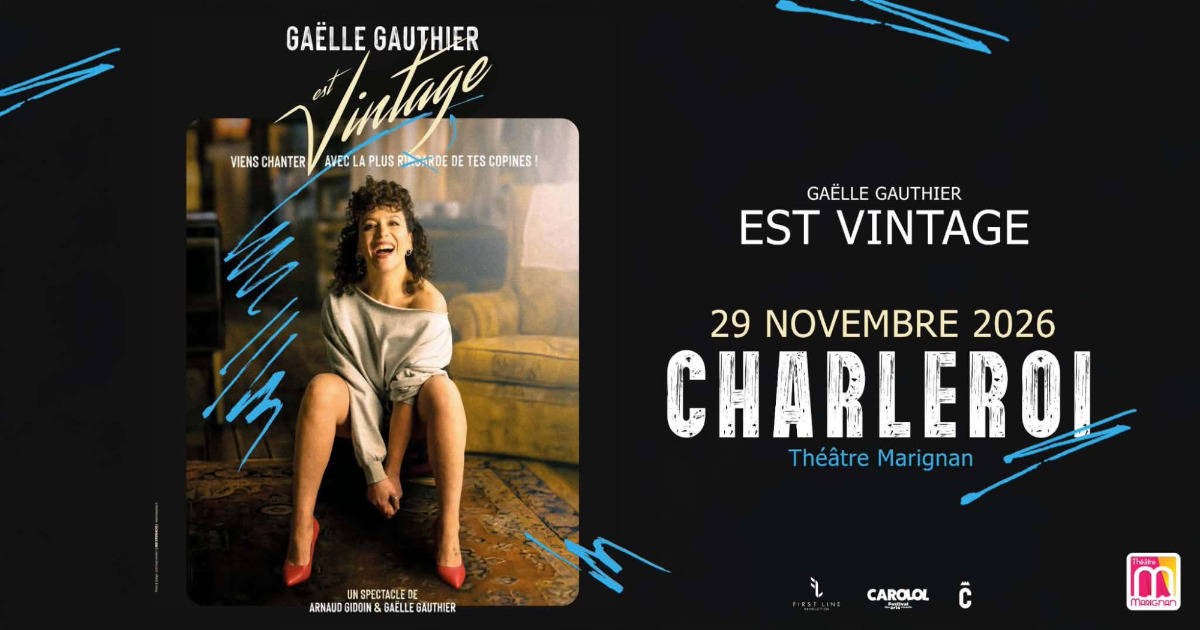 Gaëlle Gauthier est vintage [Charleroi - CaroLol 2026]