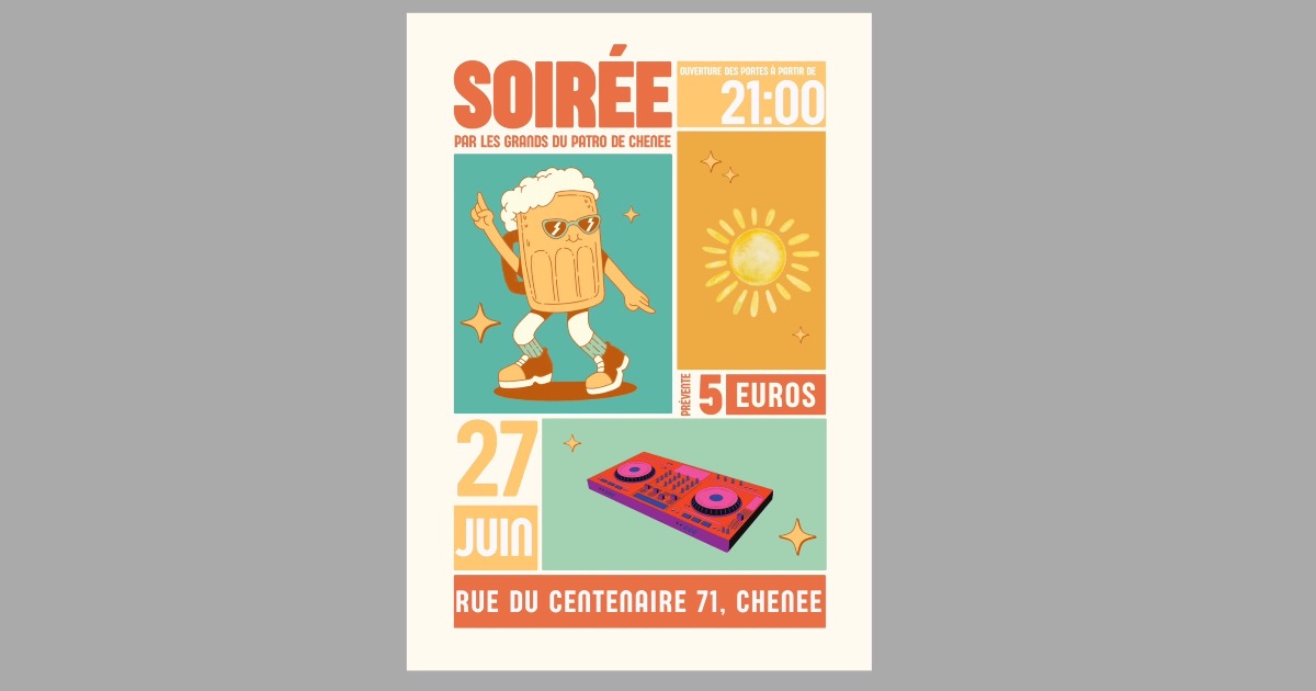 Soirée grands du patro de Chênée