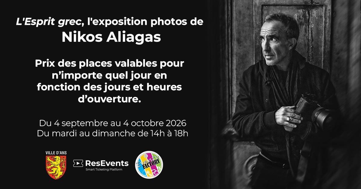 L'Esprit grec, l'exposition photos de Nikos Aliagas